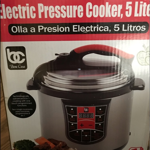 benecasa pressure cooker manual